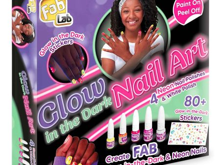 FabLab Glow in the Dark Nail Art on Sale