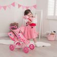 Peppa Pig Tandem Twin Doll Stroller Fashion