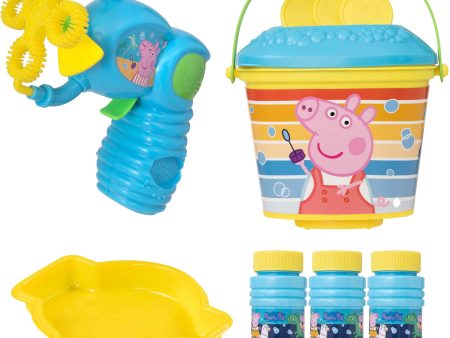 Peppa Pig Bubble Bundle - Includes Bonus Bubble Solution on Sale