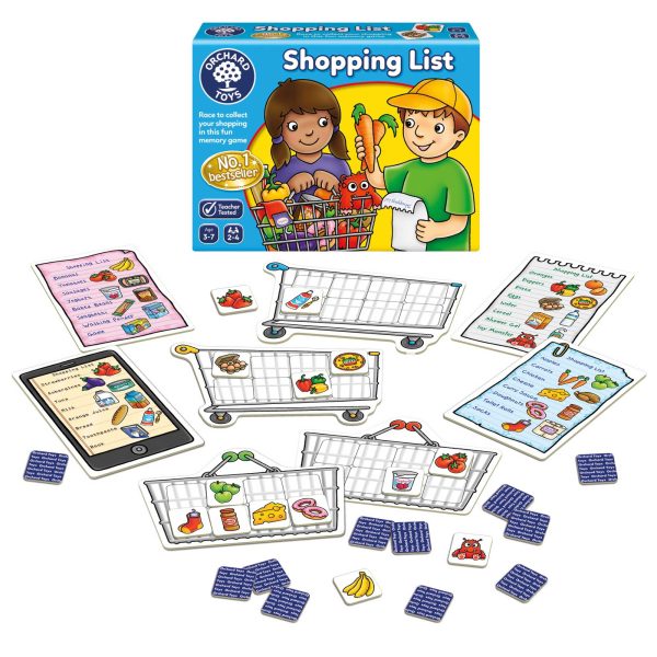 Orchard Shopping List Childrens Card Game Discount