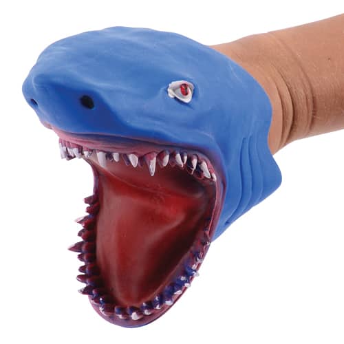 Stretchy Shark Hand Puppet Online