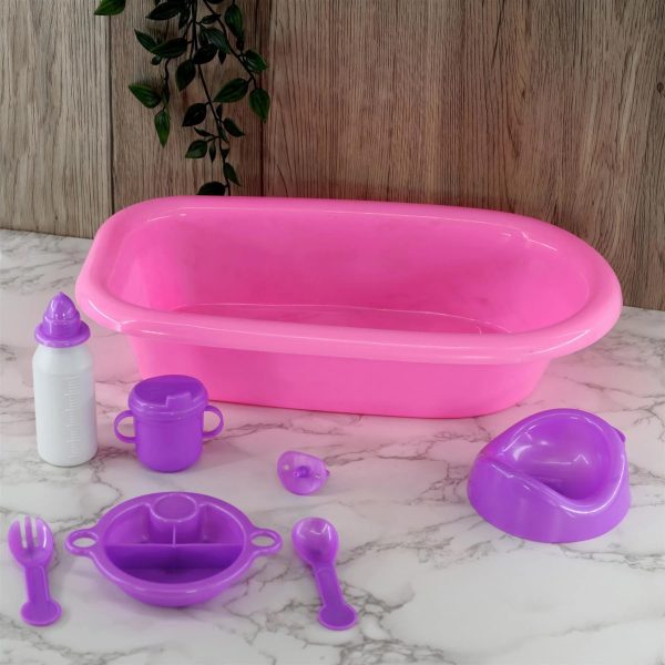 8 Piece Baby Doll Bath Set Online Sale