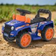 Evo 6V Kids Electric Ride On Blue Zoom 4X4 Truck For Cheap