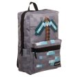 Minecraft Axe Patch Laptop Backpack Fashion