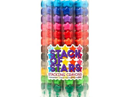 Stack of Stars Stacking Crayons on Sale