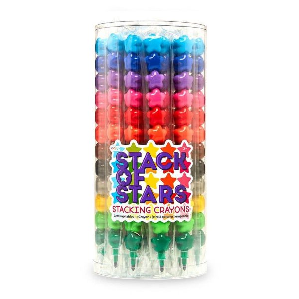 Stack of Stars Stacking Crayons on Sale