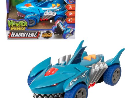 Teamsterz Monster Moverz Mini Shark Car | Lights & Sounds Online Sale