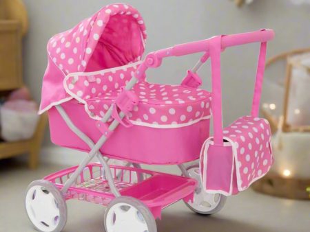 Dolly Tots Junior Dolls Pram Cheap