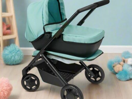 Chicco Junior 3-IN-1 Dolls Pram - Blue Sale