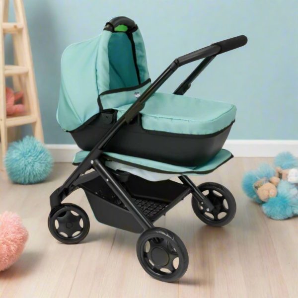 Chicco Junior 3-IN-1 Dolls Pram - Blue Sale