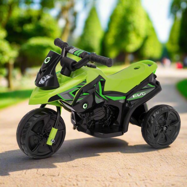 Evo 6V Kids Electric Ride-On Venom Trike Racer Bike Sale