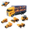 Teamsterz Construction Transporter Toy Truck Playset on Sale