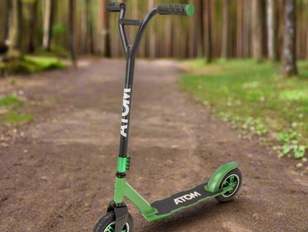 ATOM Dirt Rider Scooter - Green Online now