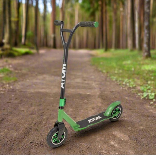 ATOM Dirt Rider Scooter - Green Online now