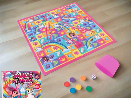 Magical Snakes & Ladders Board Game Hot on Sale