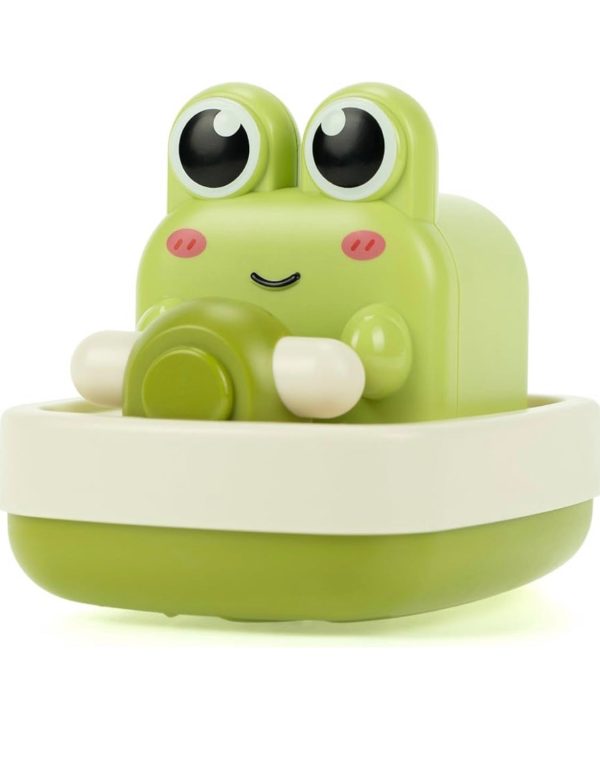 Wind Up Frog in Boat Online Hot Sale