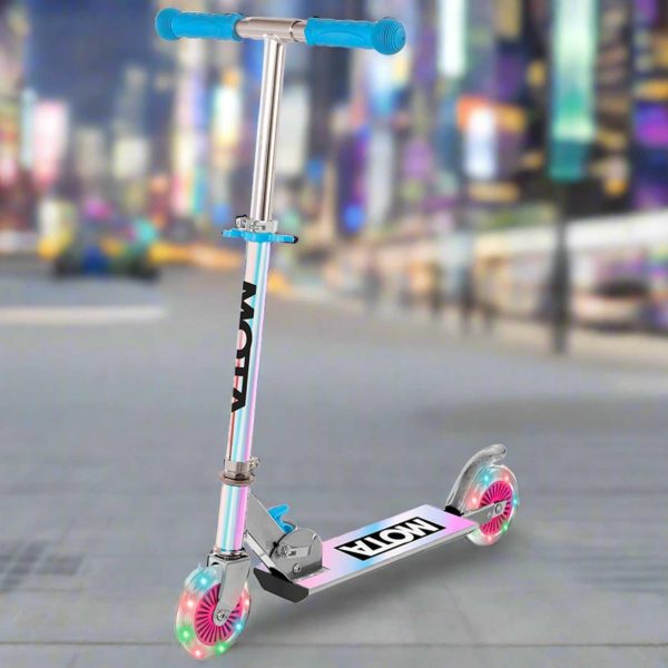 ATOM Light Up Inline Scooter - Holographic Supply