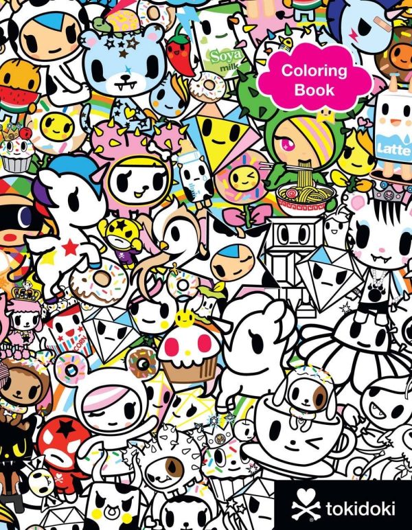 tokidoki Coloring Book For Sale