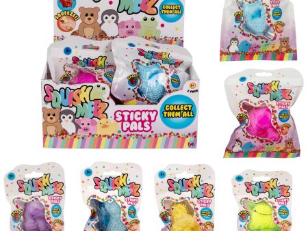 Squish-Meez Sticky Pals 12 Pack Fidget Toys Online now