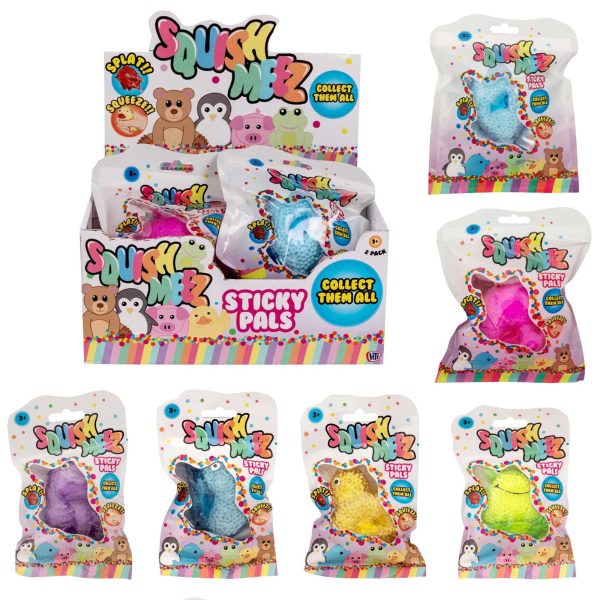 Squish-Meez Sticky Pals 12 Pack Fidget Toys Online now