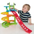 Tiny Teamsterz Spiral Raceway Launcher | Includes 1 Soft Touch Car Hot on Sale