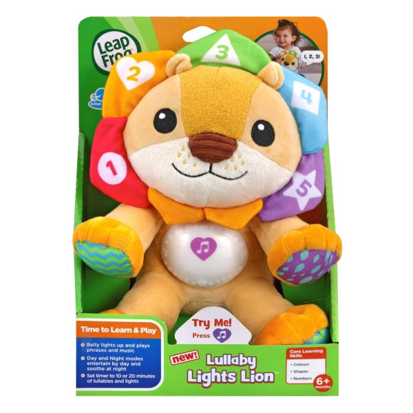 LeapFrog Lullaby Lights Lion Learning Toy Online now