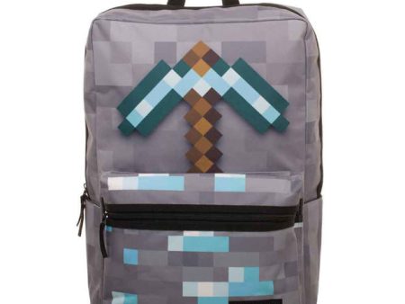 Minecraft Axe Patch Laptop Backpack Fashion