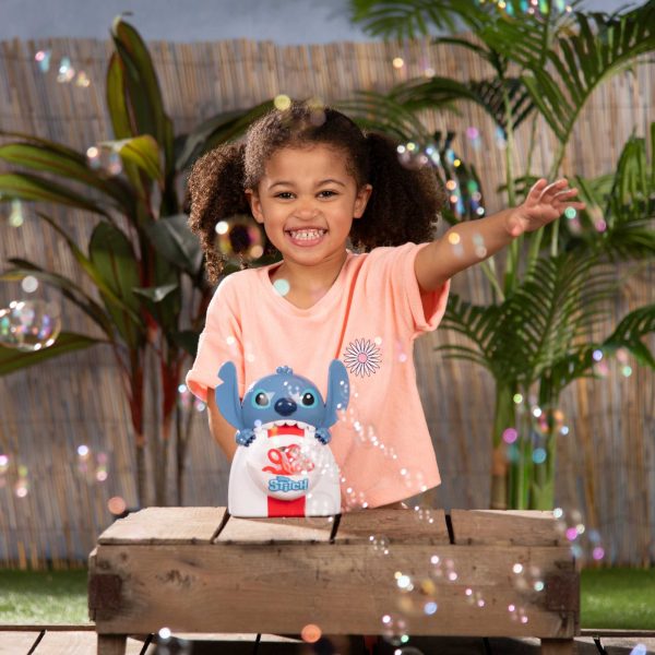 Disney Lilo & Stitch Bubble Machine - Includes Bubble Solution on Sale