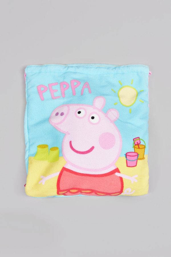 PEPPA PIG SUMMER BEACH FOLD-OUT TOWEL BACKPACK Online now