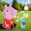 Peppa Pig Bubble Machine - Includes 118ml Bubble Solution For Cheap