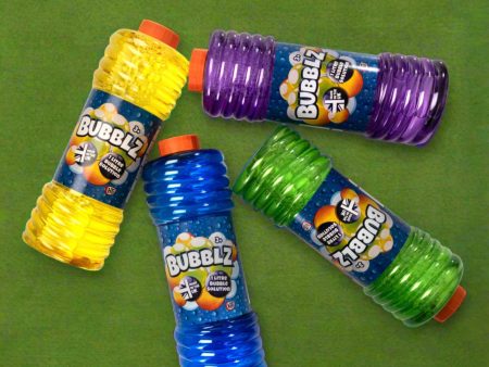 Bubblz 1Ltr. Bubble Solution Made From 100% Recycled Plastic Online