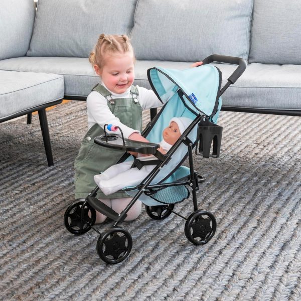 Chicco Ulala Playtime Dolls Pushchair - Blue Online Hot Sale