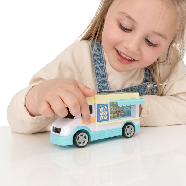 Teamsterz Mighty Machines Small Light & Sound Ice Cream Truck Online Hot Sale