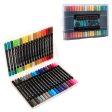 FairFax & Co Dual Tip Watercolour Brush Pens - 36 Peice Set For Cheap