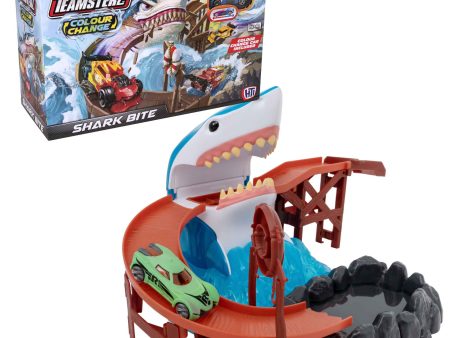 Teamsterz Colour Change Shark Bite Play Set Online now