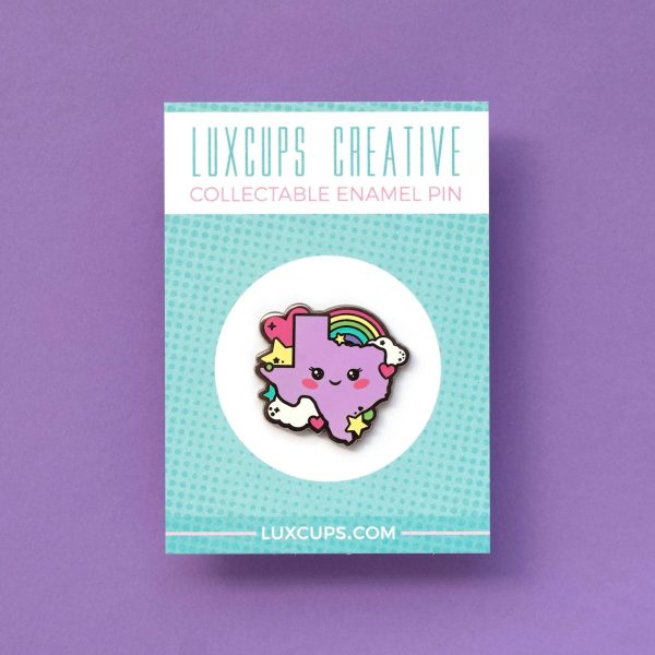 Texas Cutie Enamel Pin Online Sale