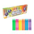 Bubblz 48 Pack of Bubble Wands - Bubble Solution Included For Sale