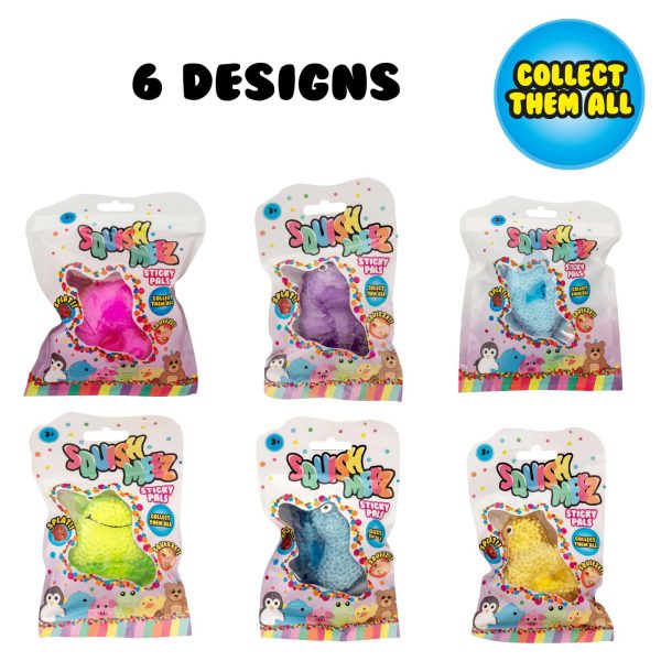 Squish-Meez Sticky Pals 12 Pack Fidget Toys Online now