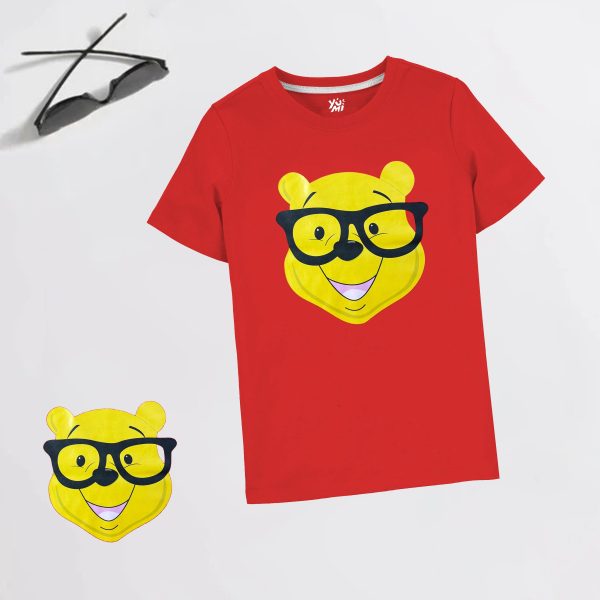 Winnie The POOH KID S Red T-Shirt Fashion