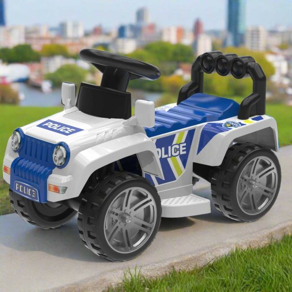 EVO Electric Ride On Police 4x4 Truck Cheap