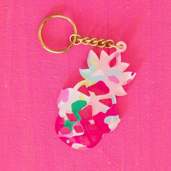 Tootsie Fruity Pineapple Keychain Online now