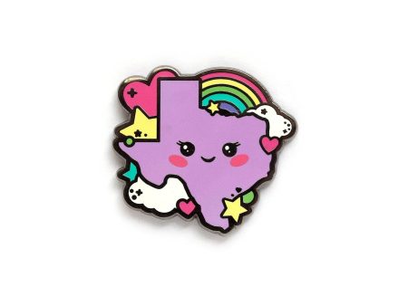 Texas Cutie Enamel Pin Online Sale