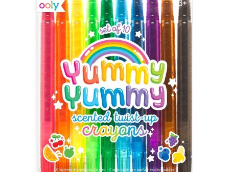 Yummy Yummy Scented Twist Up Crayons For Cheap