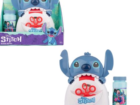 Disney Lilo & Stitch Bubble Machine - Includes Bubble Solution on Sale