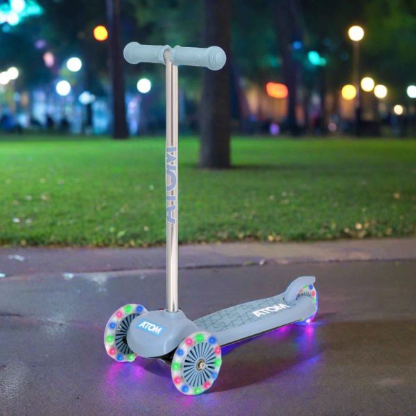 ATOM Light-Up Move  N  Groove Scooter - Blue Hot on Sale