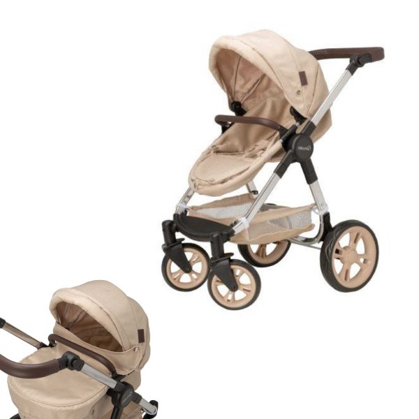 Celuna Premium Stone Dolls Travel System - 4 Pram Modes For Discount