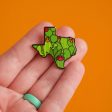 Texas Cacti Enamel Pin Fashion