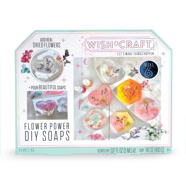 Wish*Craft Flower Power DIY Soaps Online Sale