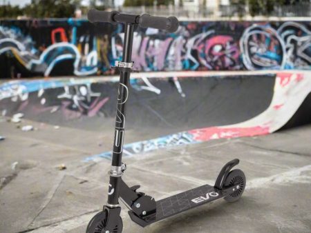 EVO Inline Scooter - Black Fashion