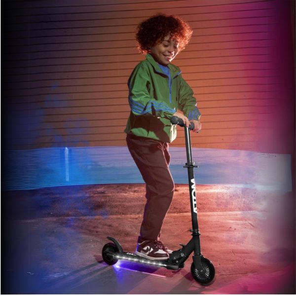 ATOM Light-Up Night Flash Scooter - Black For Cheap